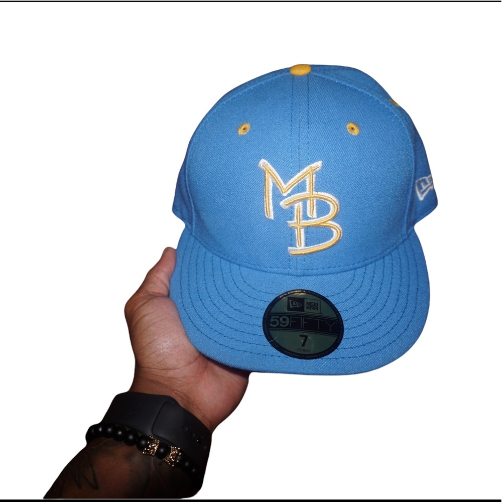 Myrtle Beach Pelicans New Era Authentic Home 59Fifty Fitted Hat